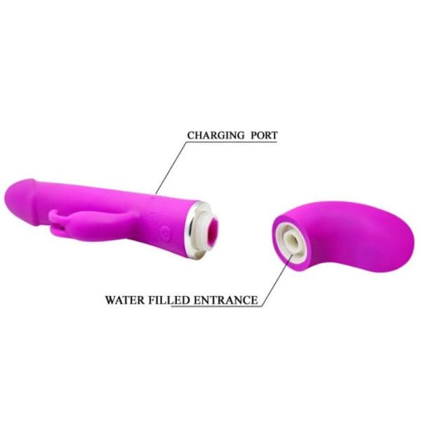 PRETTY LOVE - HENRY VIBRATOR WITH 12 VIBRATION MODES AND SQUIRT FUNCTION 7